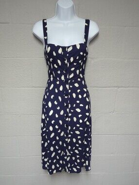 Reformation Midi Sundress Size 0 Button Up